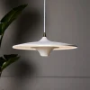 LOOM DESIGN LED-hængelampe Moja, Ø 35 cm, hvid