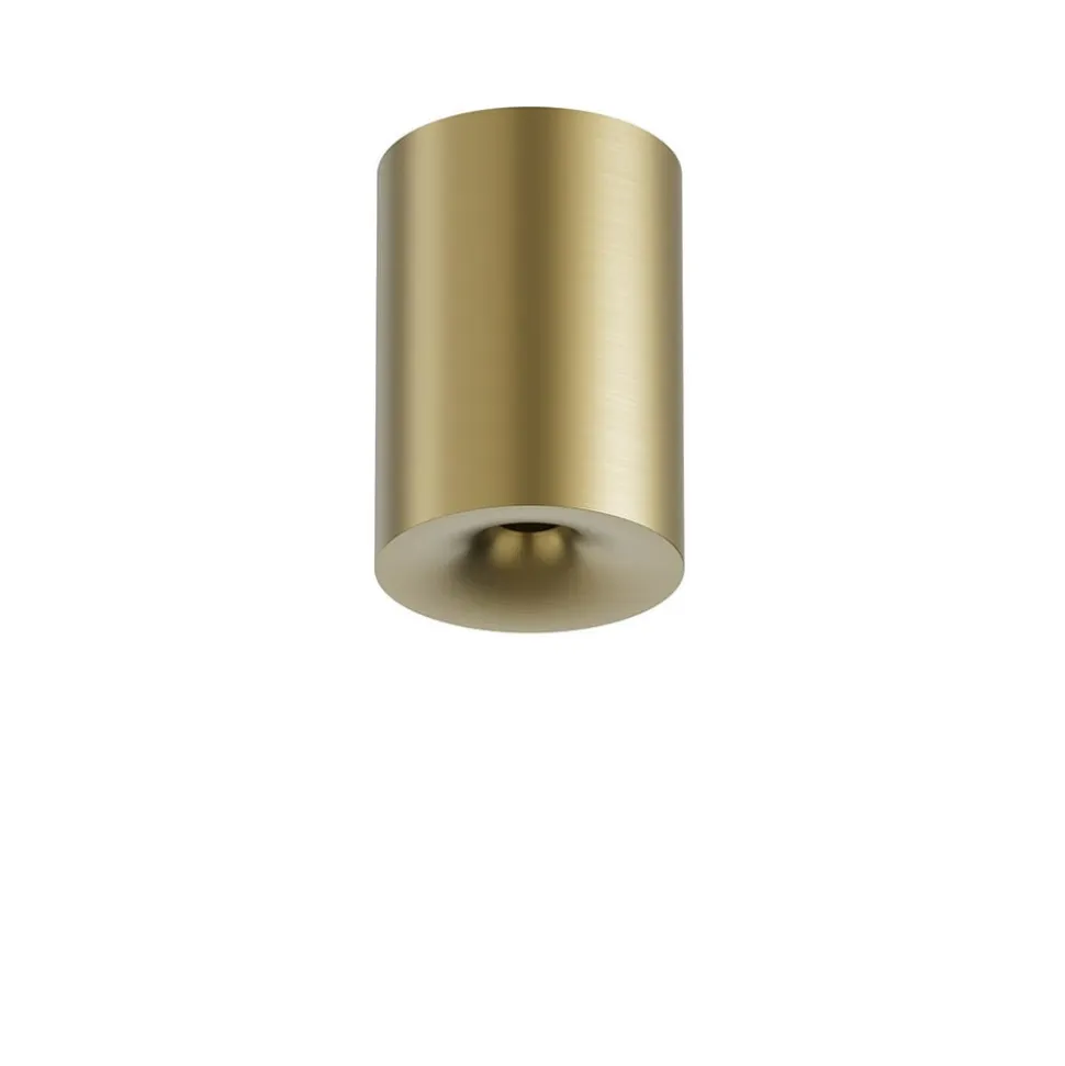 LOOM DESIGN LED-loftlampe Nyx, messing, IP54