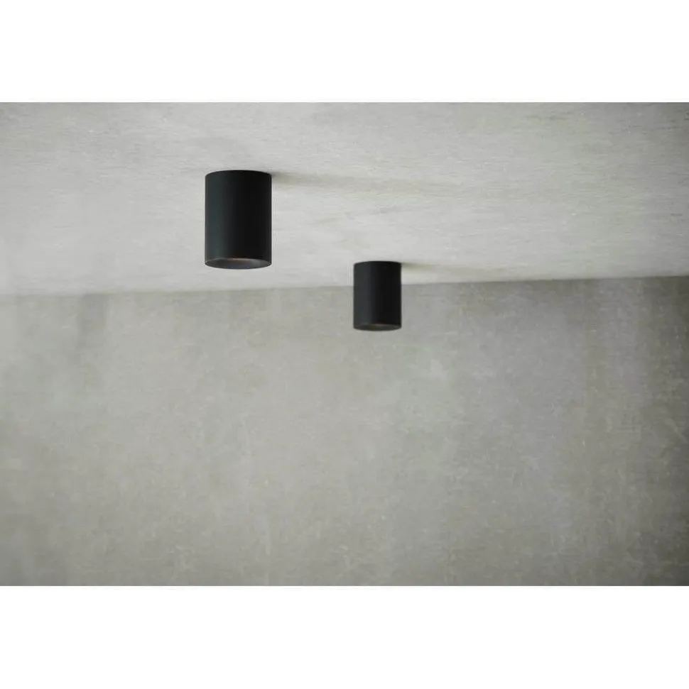 LOOM DESIGN LED-loftlampe Nyx, sort, IP54