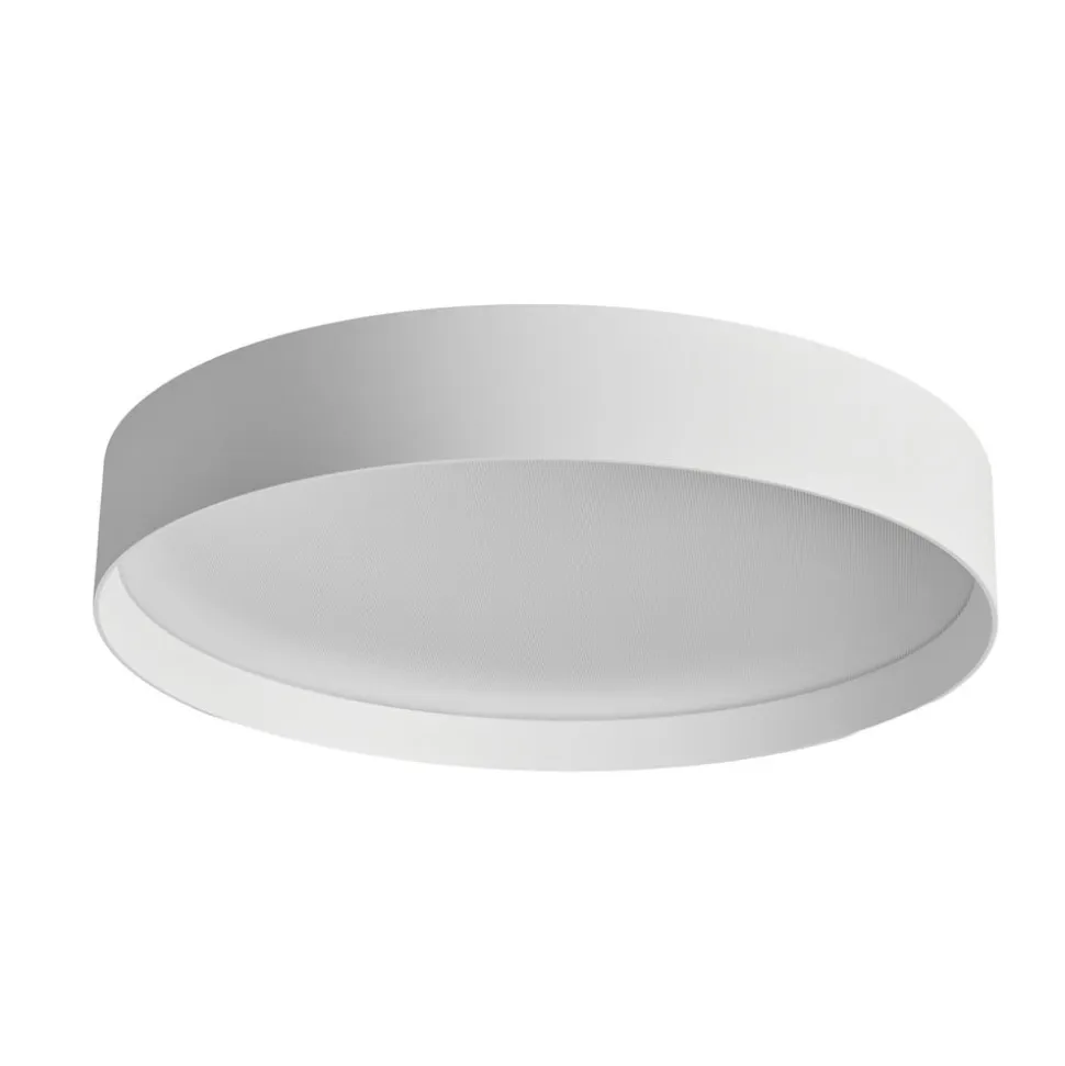 LOOM DESIGN LED-loftlampe Lucia, hvid, Ø 45 cm aluminium