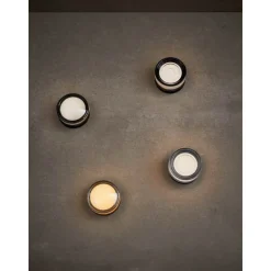 LOOM DESIGN LED-loftlampe Otto Wave, grå, IP65