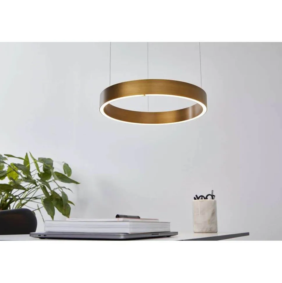 LOOM DESIGN LED-pendellampe EOS 360 Small, messingfarvet