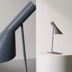 Louis Poulsen AJ designerbordlampe orange
