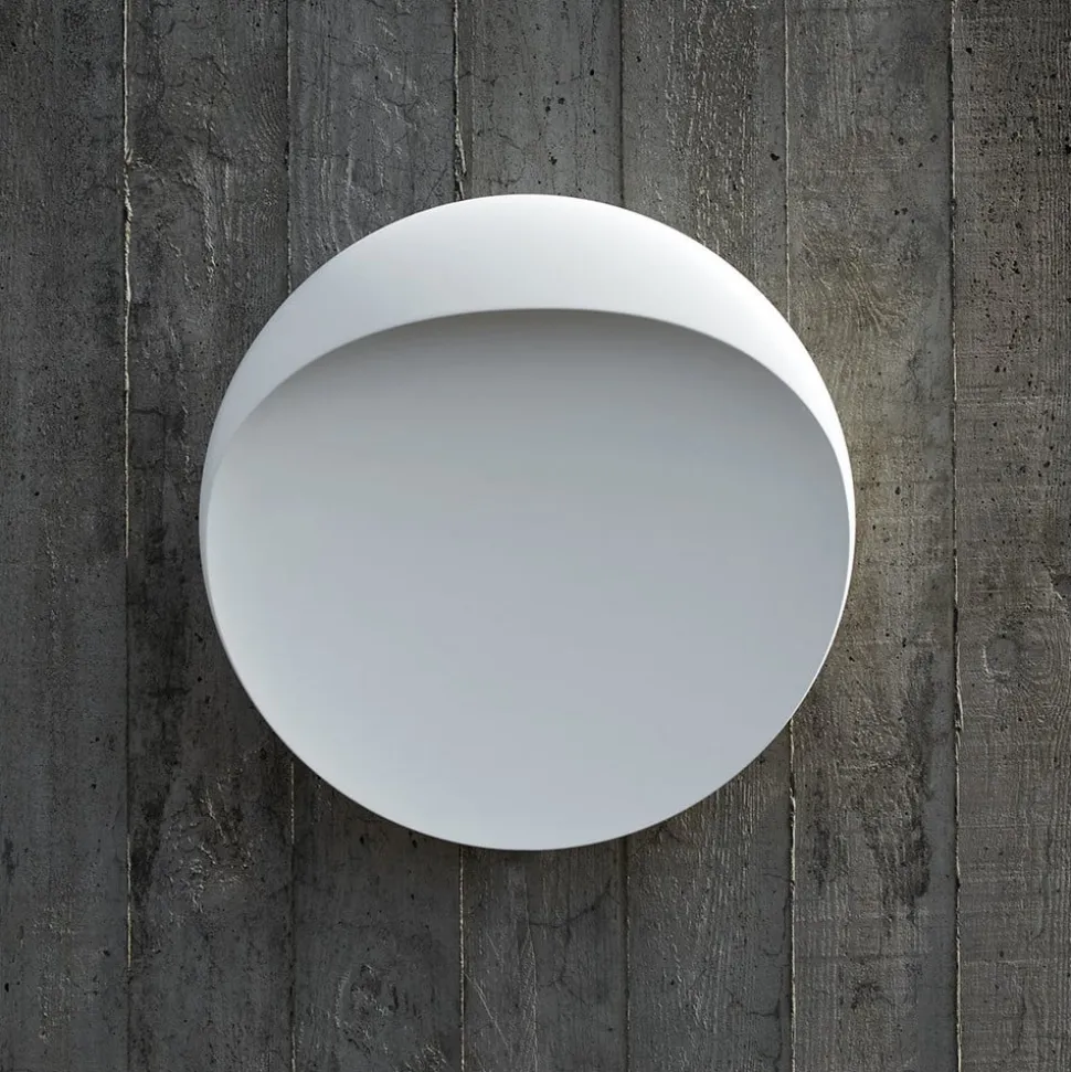Louis Poulsen LED-væglampe Flindt, hvid, 3.000 K, Ø 30 cm