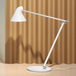 Louis Poulsen NJP bordlampe, fod, 3.000 K mørkegrå