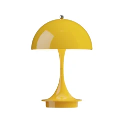 Louis Poulsen Panthella PORTABLE 160 V3, uigennemsigtig gul