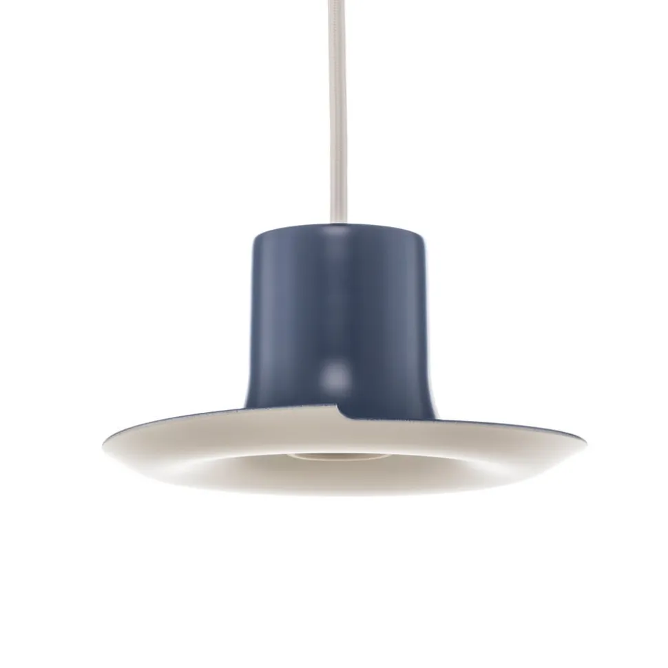 Louis Poulsen PH 5, designer pendellampe, blå