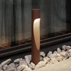 Louis Poulsen sokkellampe Flindt 930 corten 35cm base adapter