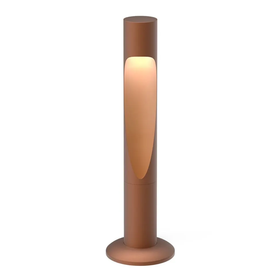 Louis Poulsen sokkellampe Flindt, 930, corten 35 cm base 24 V