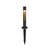 Louis Poulsen sokkellampe Flindt, 840, sort, jordstik 24V