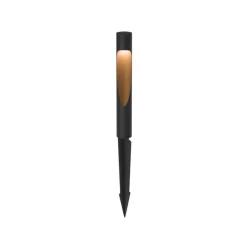 Louis Poulsen sokkellampe Flindt 830 sort Spieß-forbinder