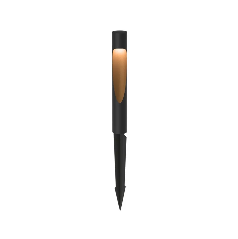 Louis Poulsen sokkellampe Flindt 827 sort spidsstik
