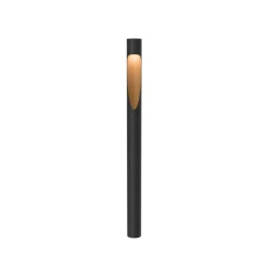 Louis Poulsen Vejlampe 827 sort 70 cm stikdåse
