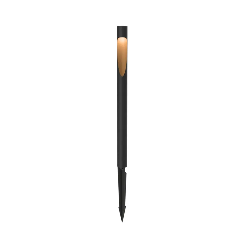 Louis Poulsen vejlampe Flindt 840 sort 70 cm spydstik