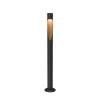 Louis Poulsen vejlampe Flindt, 940 sort 70 cm fod 24 V
