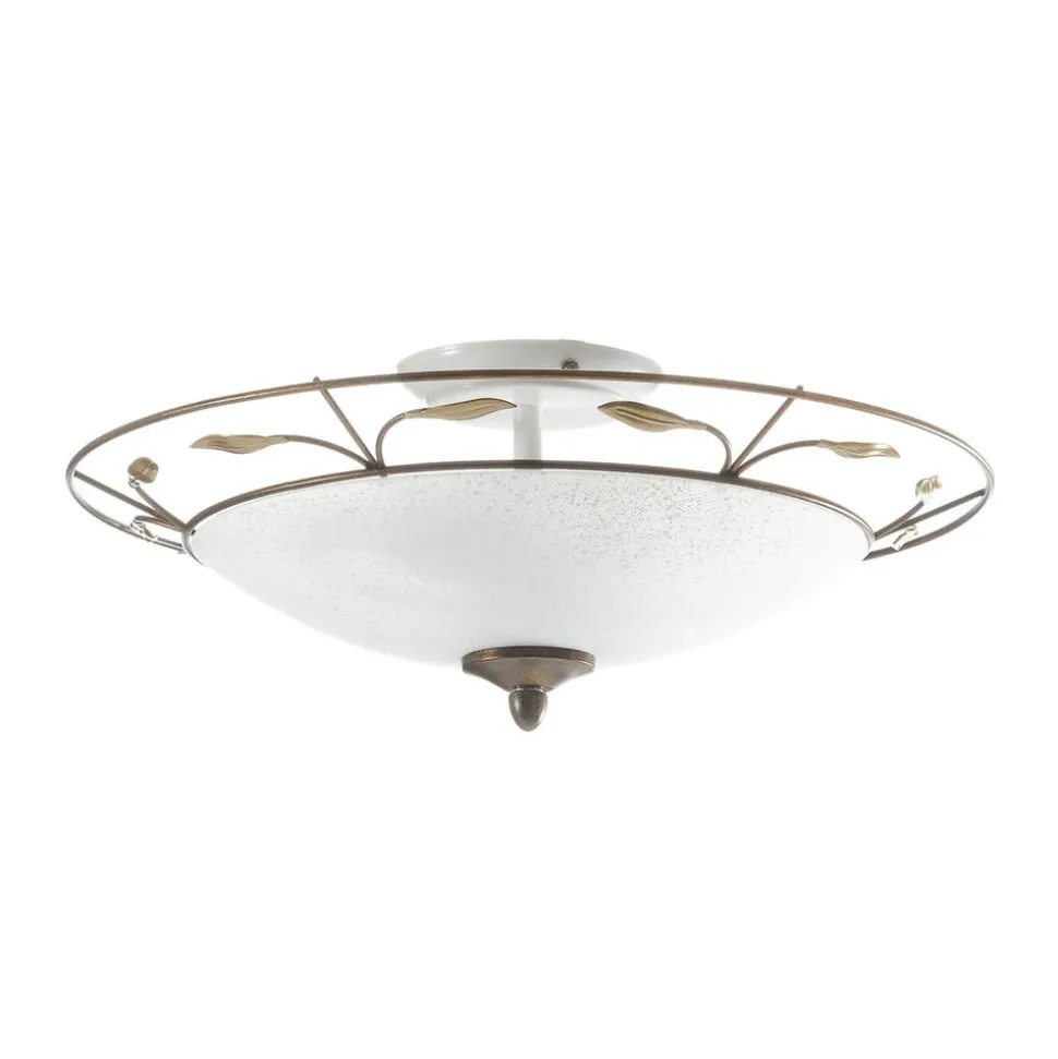 Luca loftlampe med scavo-glas