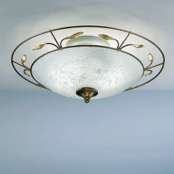 Luca loftlampe med scavo-glas
