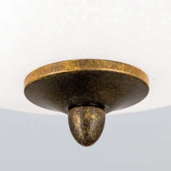 Luca loftlampe med scavo-glas