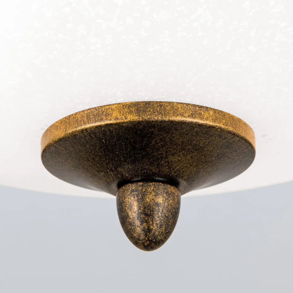 Luca loftlampe med scavo-glas