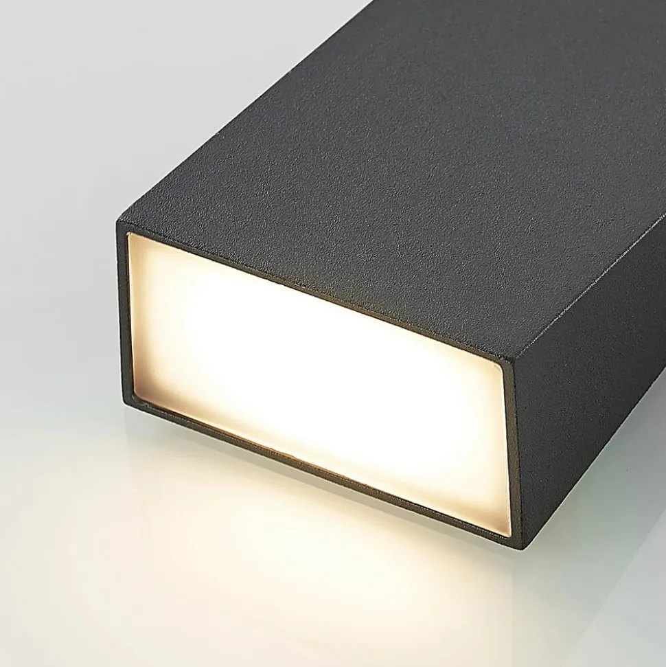 Lucande Adarey udendørs LED-væglampe, IP54