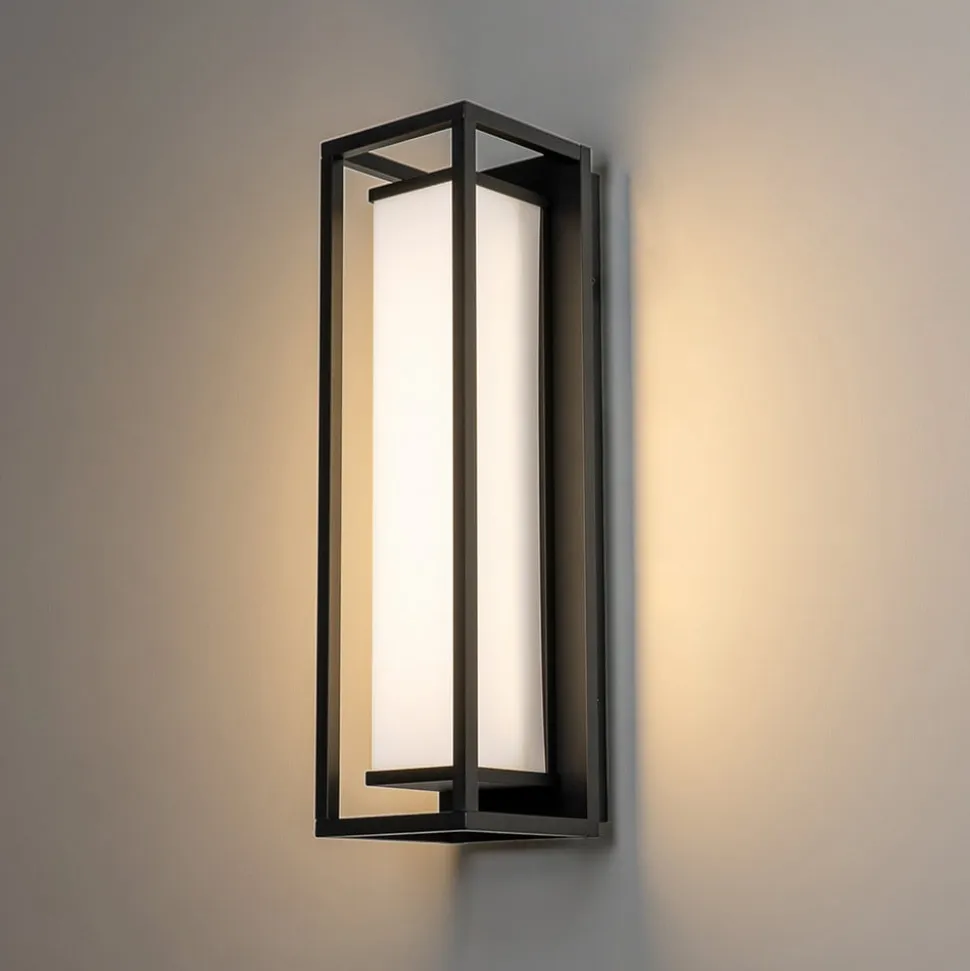 Lucande Banetti udendørs LED-væglampe, 50 cm