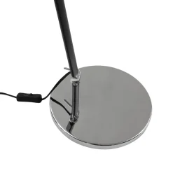 Lucande bordlampe Dansari, sort, metal, justerbar