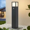 Lucande Dewari vejlampe, bevægelsessensor, E27, 65 cm, IP54