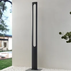 Lucande Dovino LED-lygtepæl, 200 cm