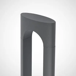 Lucande Dovino LED-lygtepæl, 150 cm