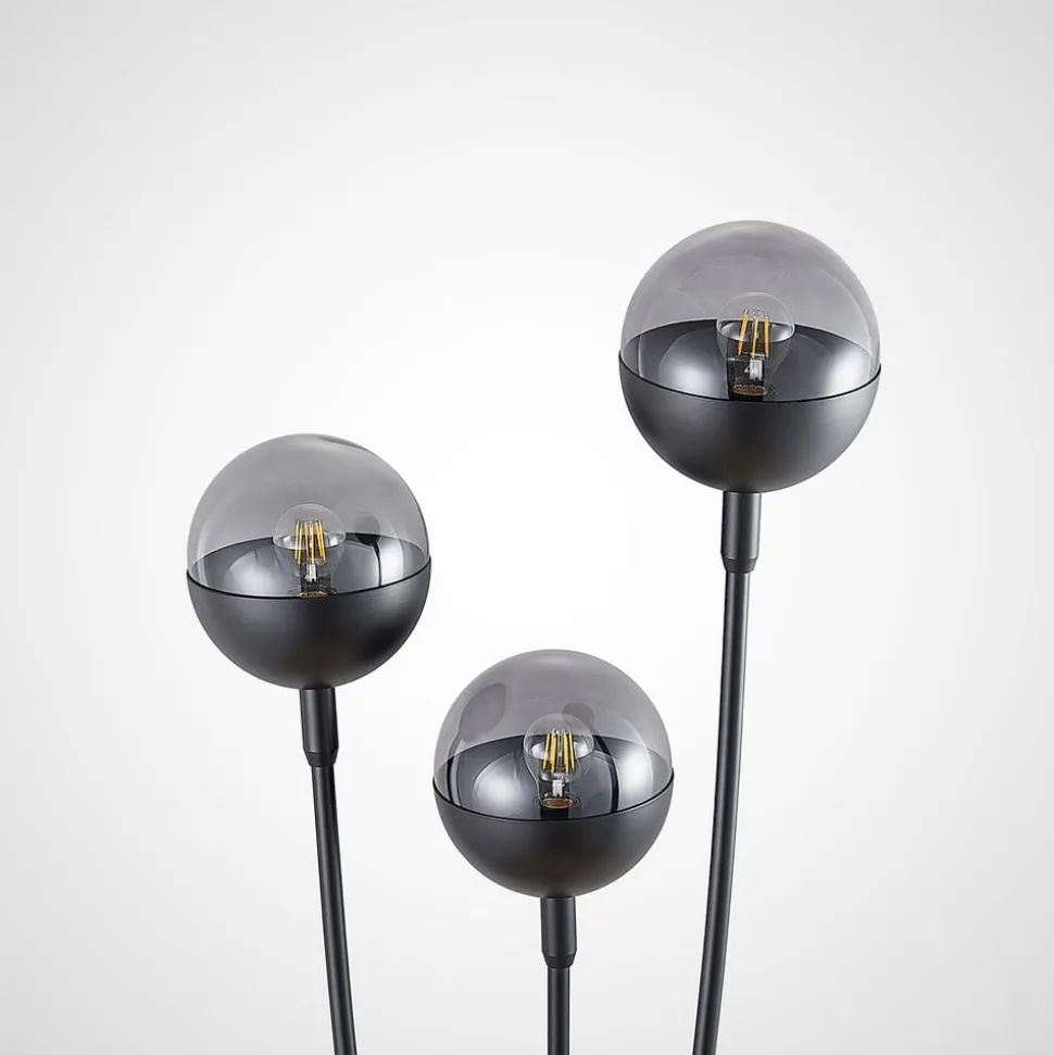 Lucande Dustian gulvlampe, 3 lyskilder