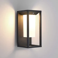 Lucande Eliel LED-solcellevæglampe