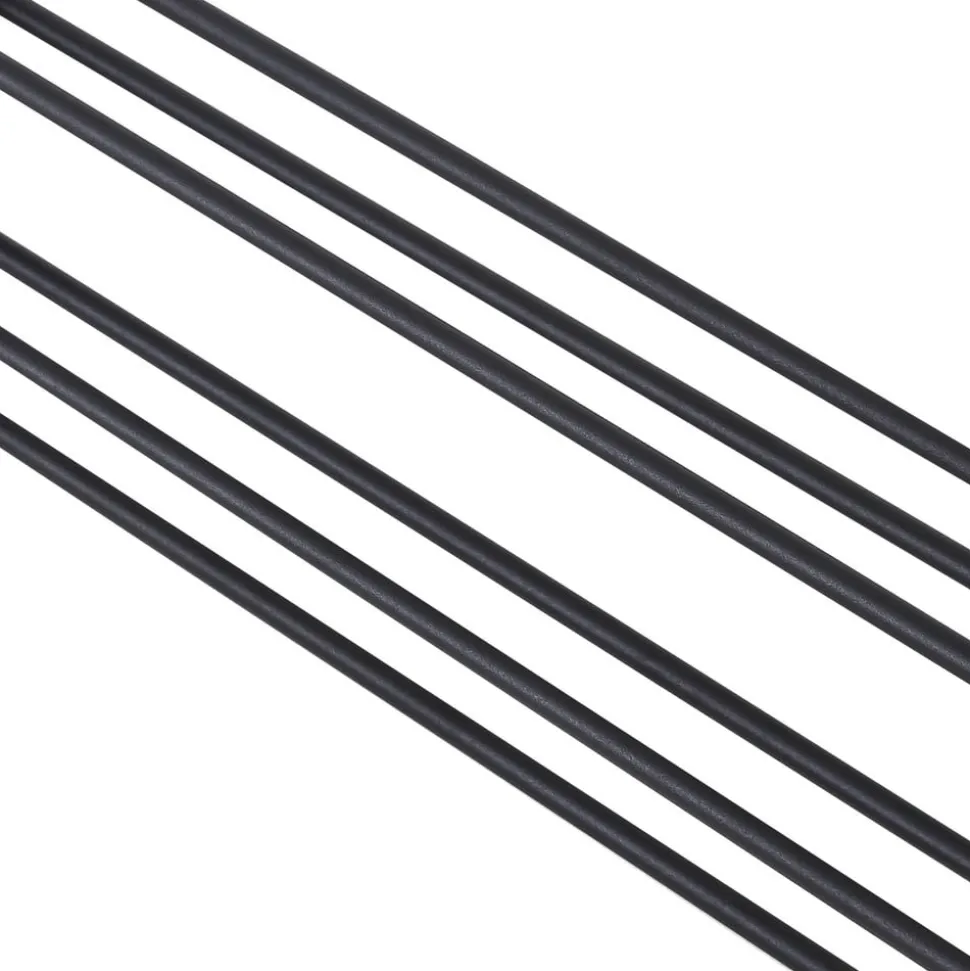 Lucande Evelis LED-vejlampe, sort, aluminium, sensor