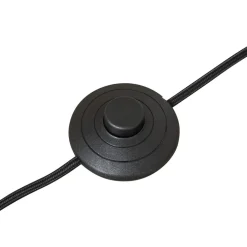 Lucande gulvlampe Fabrena, naturfarvet, bambus, højde 138 cm