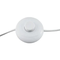 Lucande gulvlampe Lyndorin, beige, keramik, 150 cm