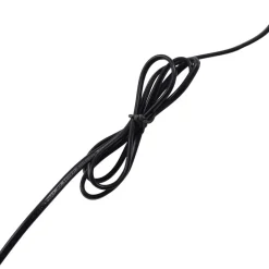 Lucande gulvlampe Silka, højde 173 cm, sort, metal