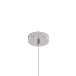 Lucande hængelampe Diborah, Ø 40 cm, farvet, glas, G9
