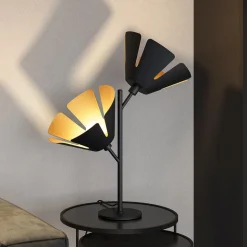 Lucande Jemmily bordlampe, 2 lyskilder