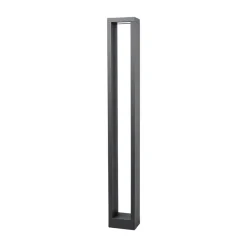Lucande Jupp LED-vejlampe, 90 cm, antracit, metal, IP54