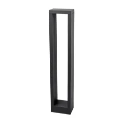 Lucande Jupp LED-vejlampe, sæt med 4, 60 cm, antracit, IP54