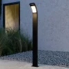 Lucande Juvia LED-vejlampe, 100 cm, antracit, metal, IP54