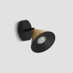 Lucande Kartio loftlampe 1 lysk., drejelig messing