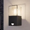 Lucande Keke udendørs væglampe med sensor