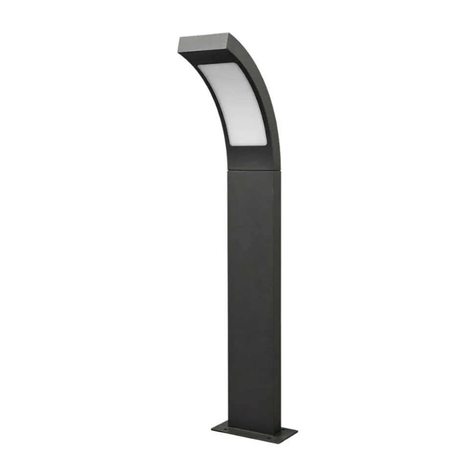 Lucande LED pullert Juvia, 60 cm, antracit, IP54