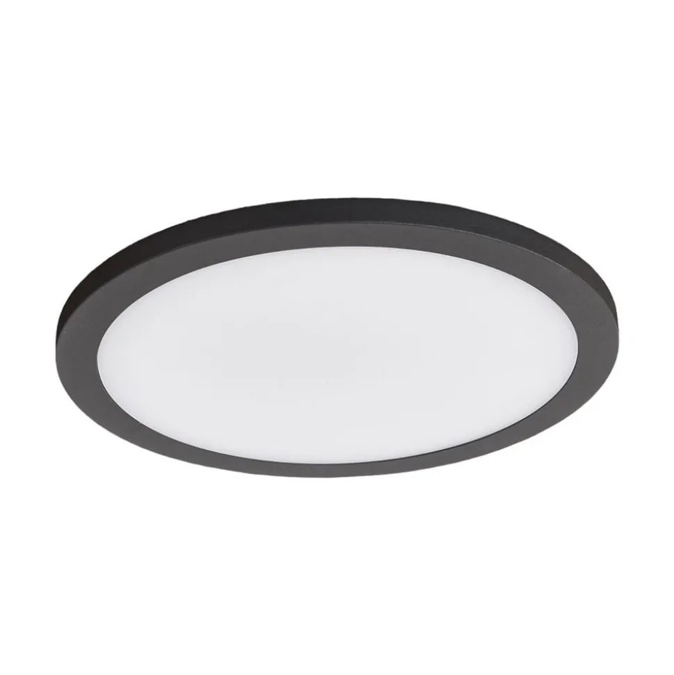 Lucande LED udendørs loftlampe Malena, bevægelsessensor, IP65