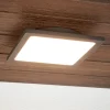 Lucande LED udendørs loftlampe Mabella, 23 cm, sensor, IP65