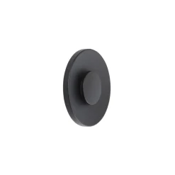 Lucande LED udendørs væglampe Kayana, sort, aluminium, 24 cm