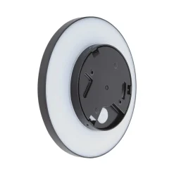 Lucande LED udendørs væglampe Kayana, sort, aluminium, 24 cm