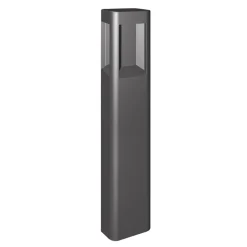 Lucande LED-gadelampe Annika, antracit, metal, 80 cm
