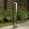Lucande LED-gadelampe Belna, 100 cm, antracit, beton, IP65