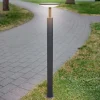 Lucande LED-gadelampe Fenia, 100 cm, antracit, IP65